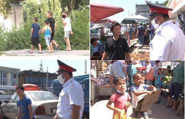 Душанбинская милиция начала в городе операцию «Подросток». Ищут тех, кто гуляет и без масок 