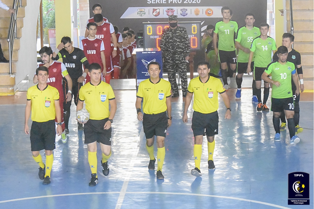«Сипар» и «Соро компания» обеспечили себе выход в полуфинал футзальной лиги Таджикистана