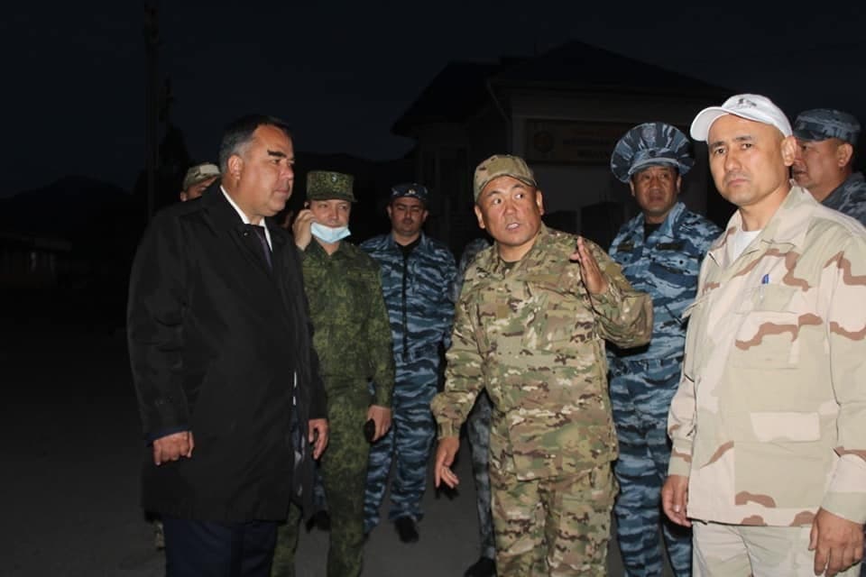 Глава Согда: Стрельба на таджикско-кыргызской границе полностью прекращена