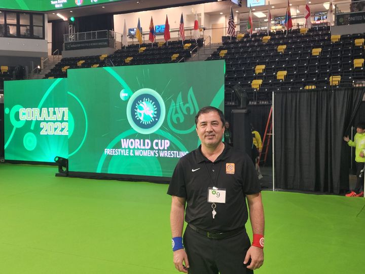 Кубок мира по вольной борьбе в США судил таджикский рефери