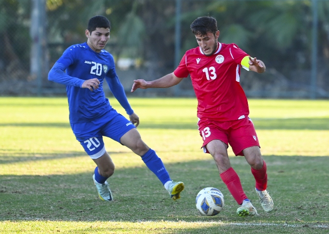 Молодежная сборная Таджикистана сыграла вничью со сверстниками из Узбекистана