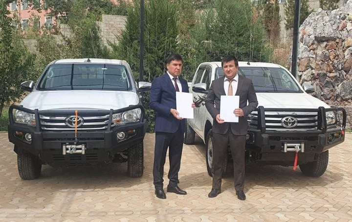 Госкомитет национальной безопасности Таджикистана получил новые автомобили