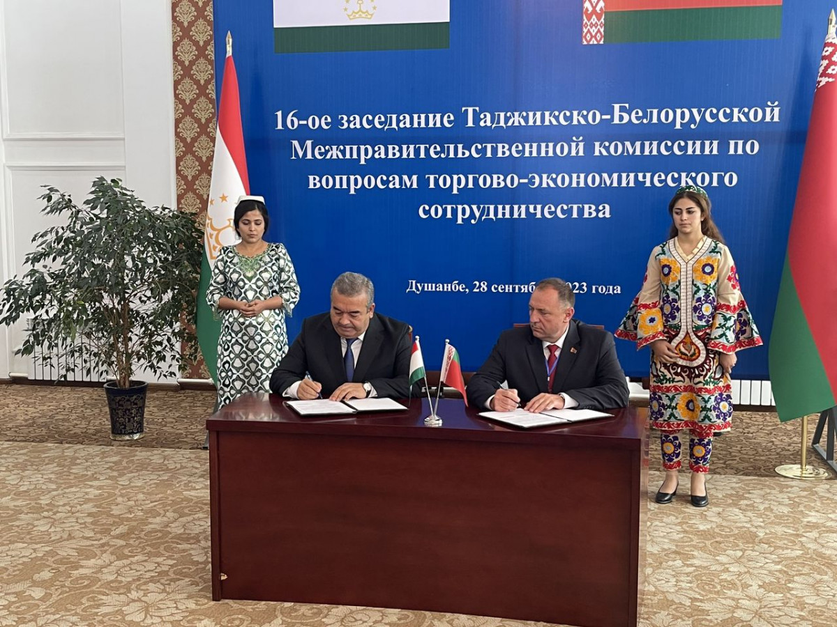 Бизнесмены Таджикистана и Беларуси заключили контракты на 16 миллионов долларов