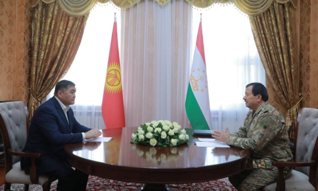 Ятимов и Ташиев еще раз обсудили вопросы по границе Таджикистана и Кыргызстана