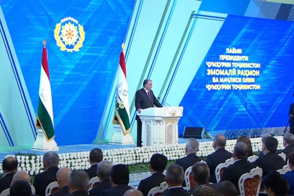 В Послании Маджлиси Оли Республики Таджикистан Президент страны выразил озабоченность вопросами экологии, чистоты и культуры градожительства