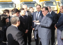 Рахмон дал старт строительству крупного цемзавода в Согдийской области
