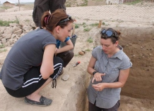 На юге Таджикистана археологи ищут античный храм