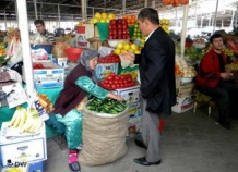На таджикских рынках подорожала сельхозпродукция