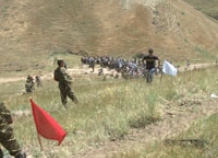Солдаты и офицеры запаса из района Рудаки прошли военные сборы